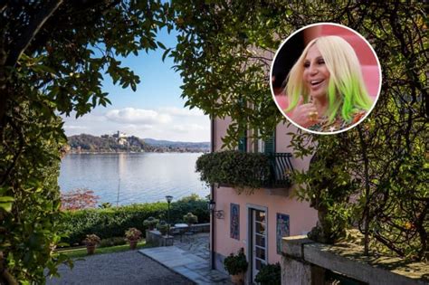 versace lago maggiore|Donatella Versace Buys Historic Villa in Northern Italy.